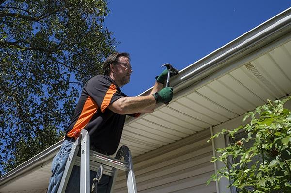 gutter repair it's recommended to have your gutters inspected and repaired at least once a year, especially after severe weather